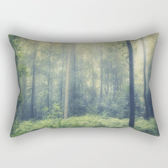 serene woodlands Rectangular Pillow