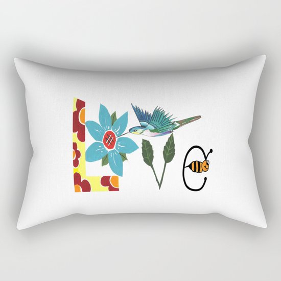 L Is For Love Rectangular Pillow