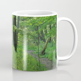 Watercolor Landscape, Eno River 02, North Carolina Coffee Mug