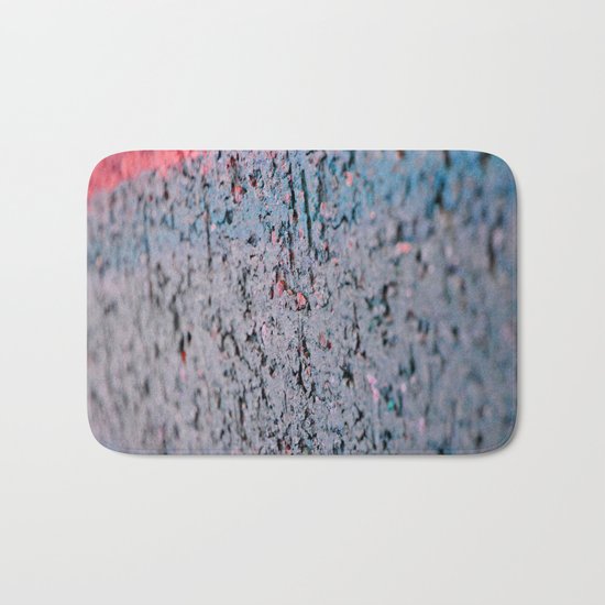 Pink Brick Bath Mat
