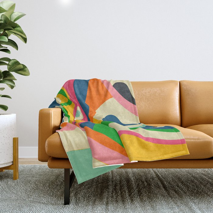 Colorful fleece blankets store