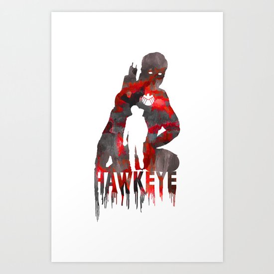 Hawkeye Print Art Print