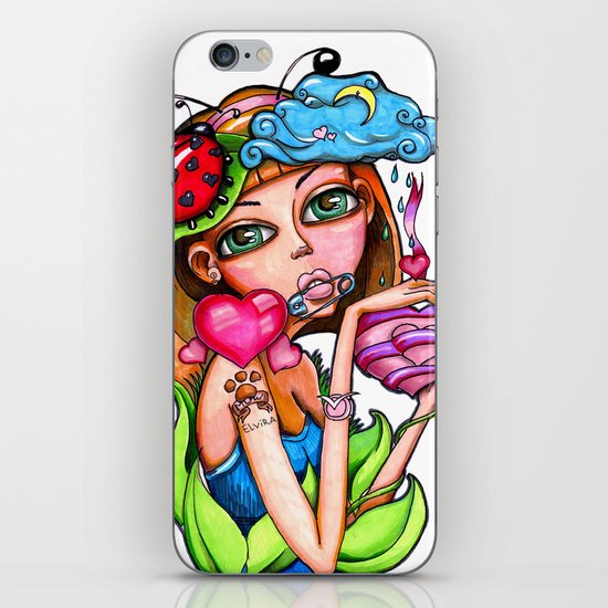 Girl iPhone & iPod Skin