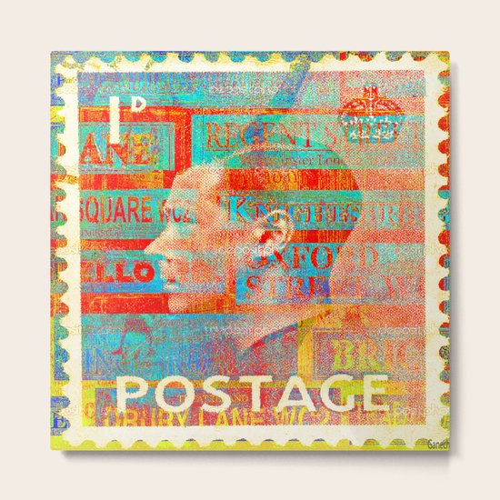 STAMP Metal Print