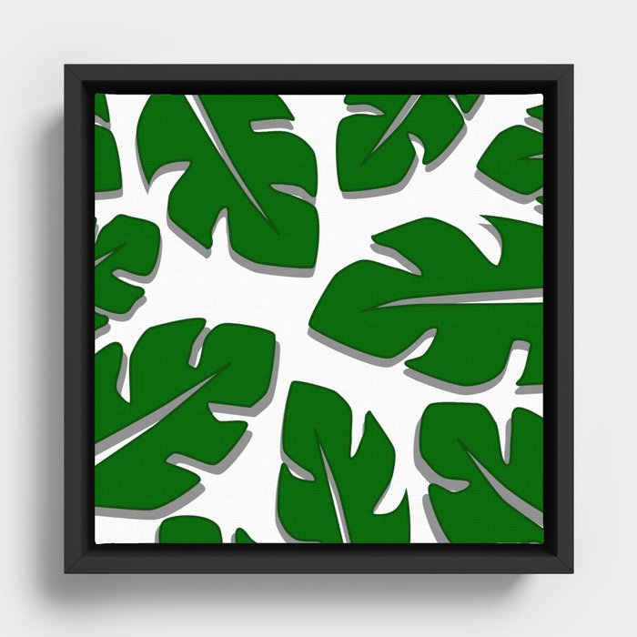 Plants! Framed Canvas