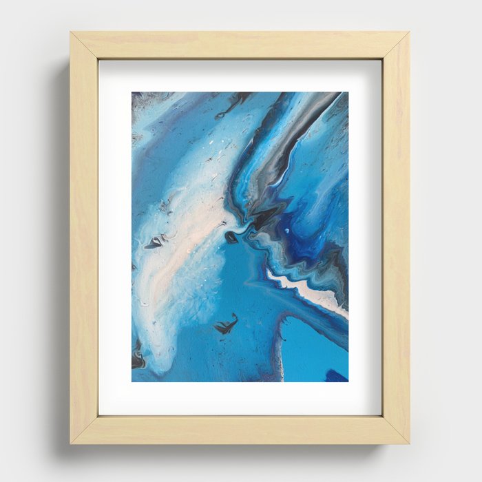 WATERFALL420, Recessed Framed Print