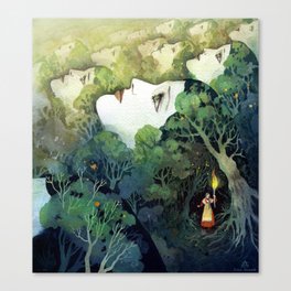 Forest of Memory Canvas Print