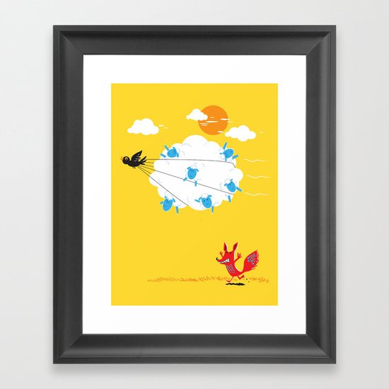 The Escape Framed Art Print