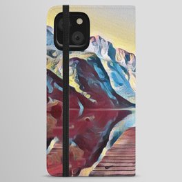 Lonely in the nature iPhone Wallet Case