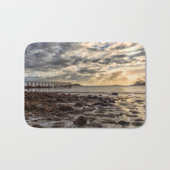 Magnolia Pier #2 Bath Mat