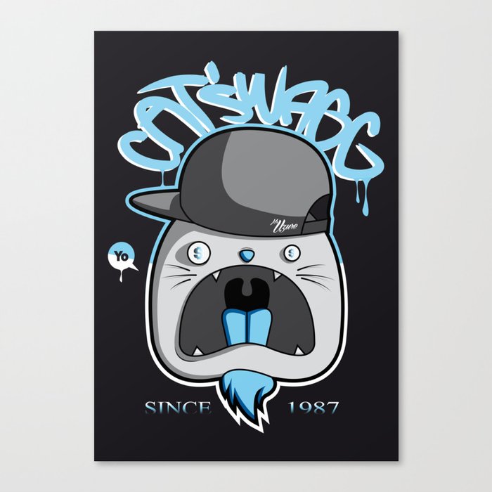 Cat'Swagg Canvas Print