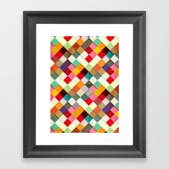 Pass this On Framed Art Print