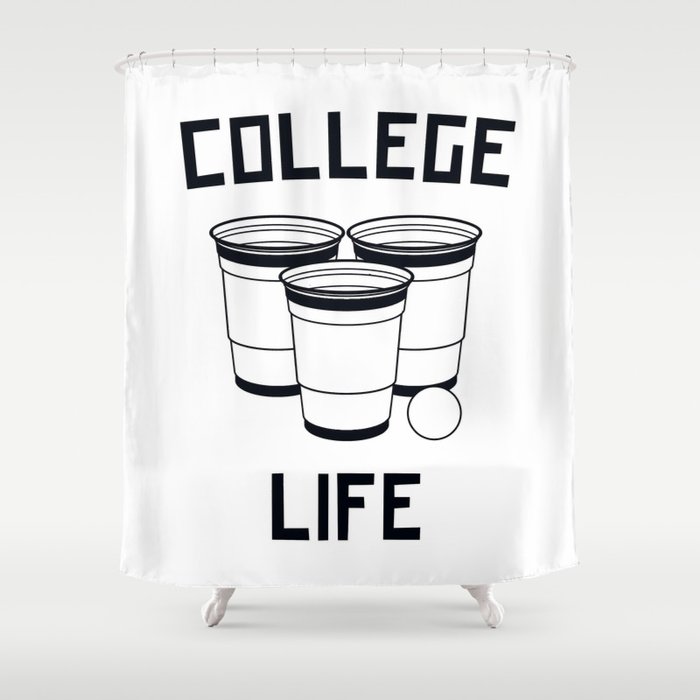 College Life Shower Curtain