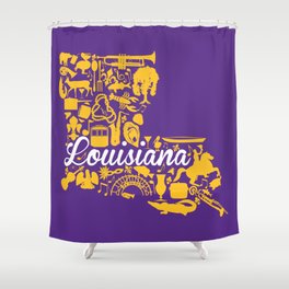 Lsu Shower Curtains For Any Bathroom, Lsu Tigers Shower Curtain