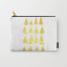 gold christmas trees Carry-All Pouch