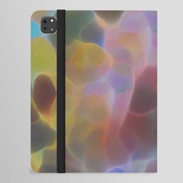 abstract pattern, wonderiously pattern, waterclur pattern iPad Folio Case