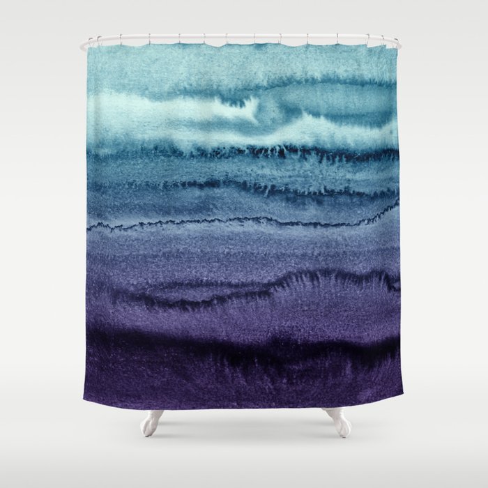 WITHIN THE TIDES EARLY SUNDOWN by Monika Strigel Shower Curtain