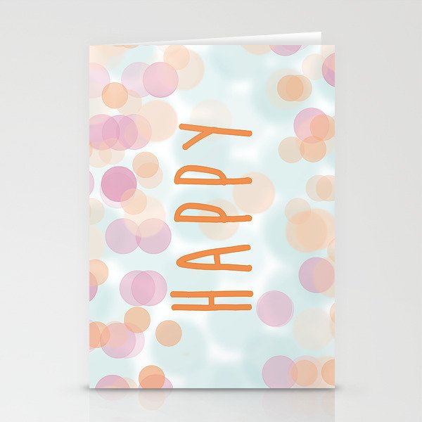 Happy Stationery Cards