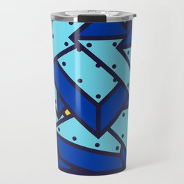 Geometric Pop Abstract Art 80's Travel Mug
