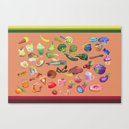 food Canvas Print