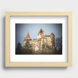 Dracula's Castle in Transylvania Recessed Framed Print