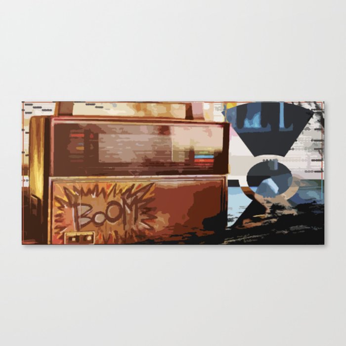 [[ BOOM.BOX ]] Canvas Print