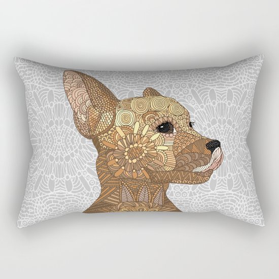 Miniature Pincher Rectangular Pillow