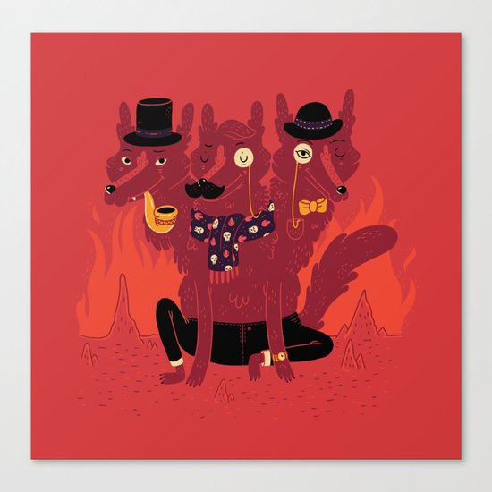 Sirberus Canvas Print