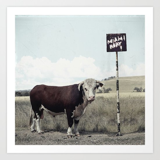 Bullsh*t. Art Print