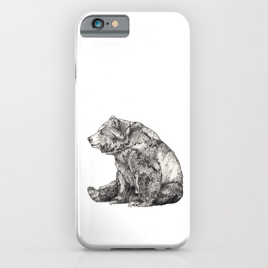 Bear // Graphite iPhone & iPod Case