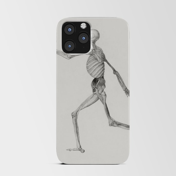 Human Skeleton, Lateral View iPhone Card Case