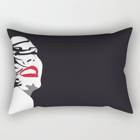 A la noche Rectangular Pillow