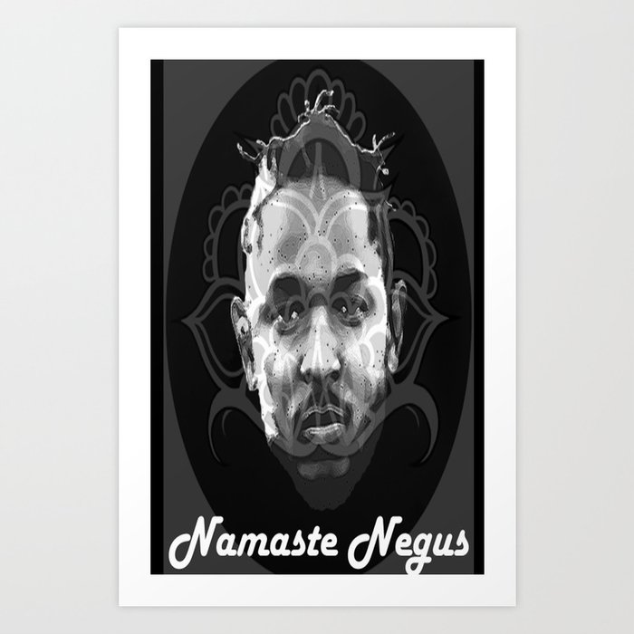 Namaste Negus Art Print