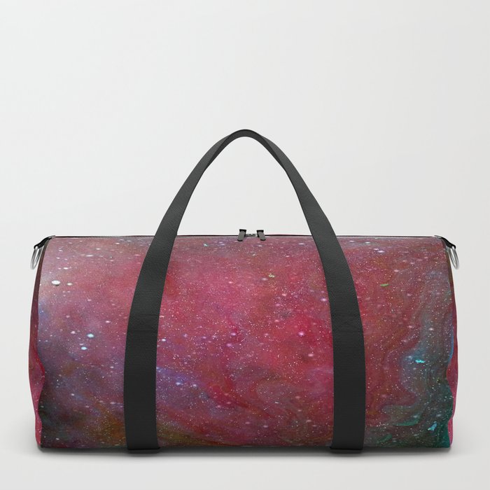 Fluid Abstract 31 E Nebula Duffle Bag By Jugglingelephants