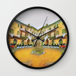 Bardolino, Lake Garda, Italy Wall Clock