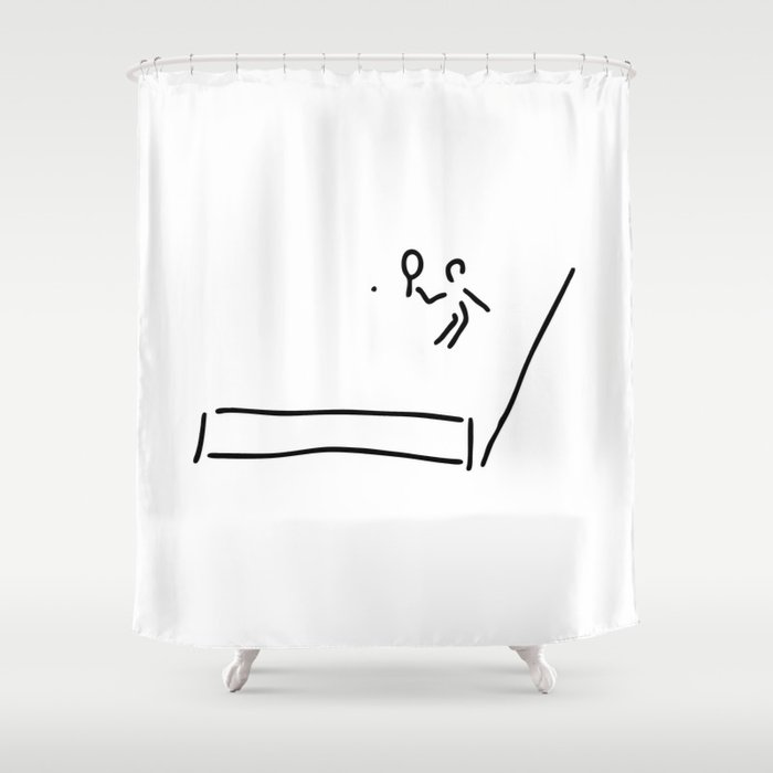 tennis Shower Curtain