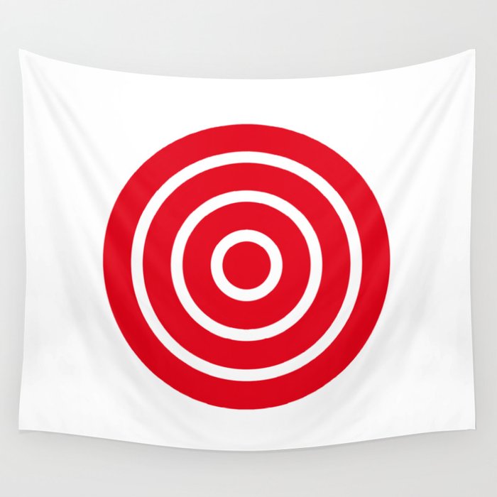 Bullseye Target Wall Tapestry