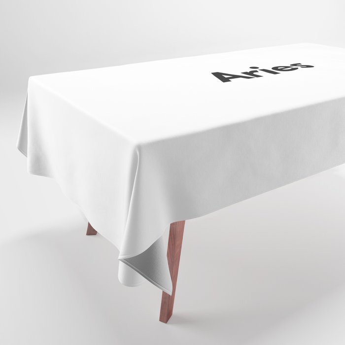 Aries, Aries Sign Tablecloth