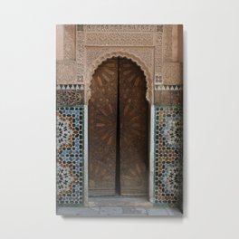 The Door Opens (Ben Youssef) Metal Print