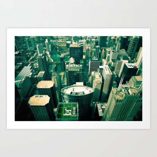 Green City Art Print