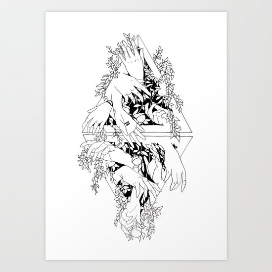 Seven Art Print