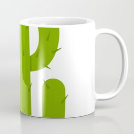 Funny Green Musician Cactus Coffee Mug