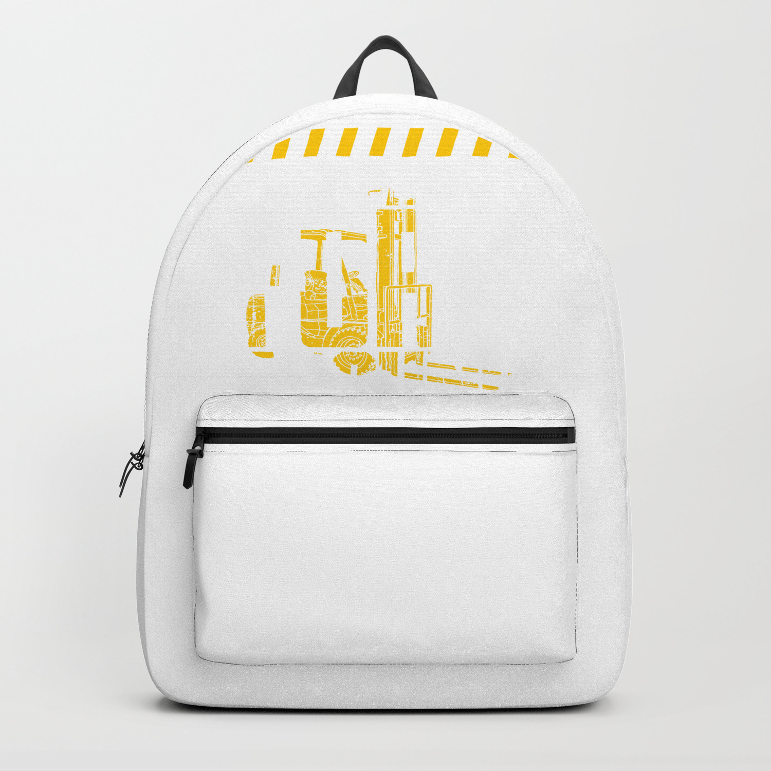 Forklift Operator I Get Paid To Fork Around Forklift Driver Backpack By Kanigdesigns Society6