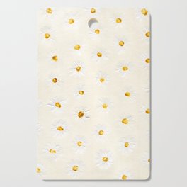 Soft Natural: Daisies Cutting Board