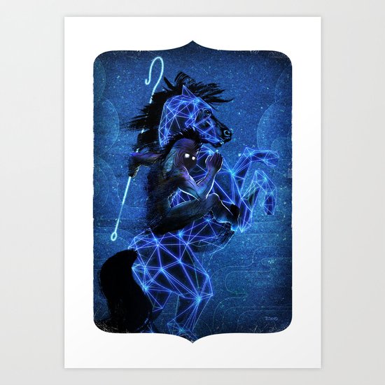Conficker Art Print