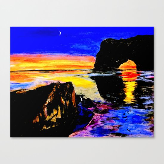Cordova Sunset Canvas Print