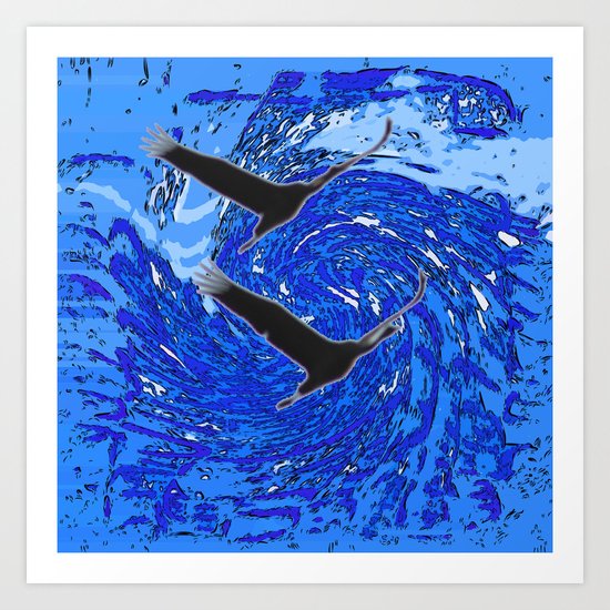 Waterfall Art Print