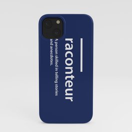Raconteur - Dictionary Project iPhone Case