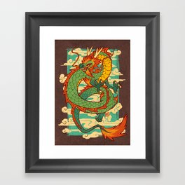 Serpent of the Wind Framed Art Print