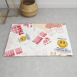 Thank You Take-Out (pattern 1) Rug